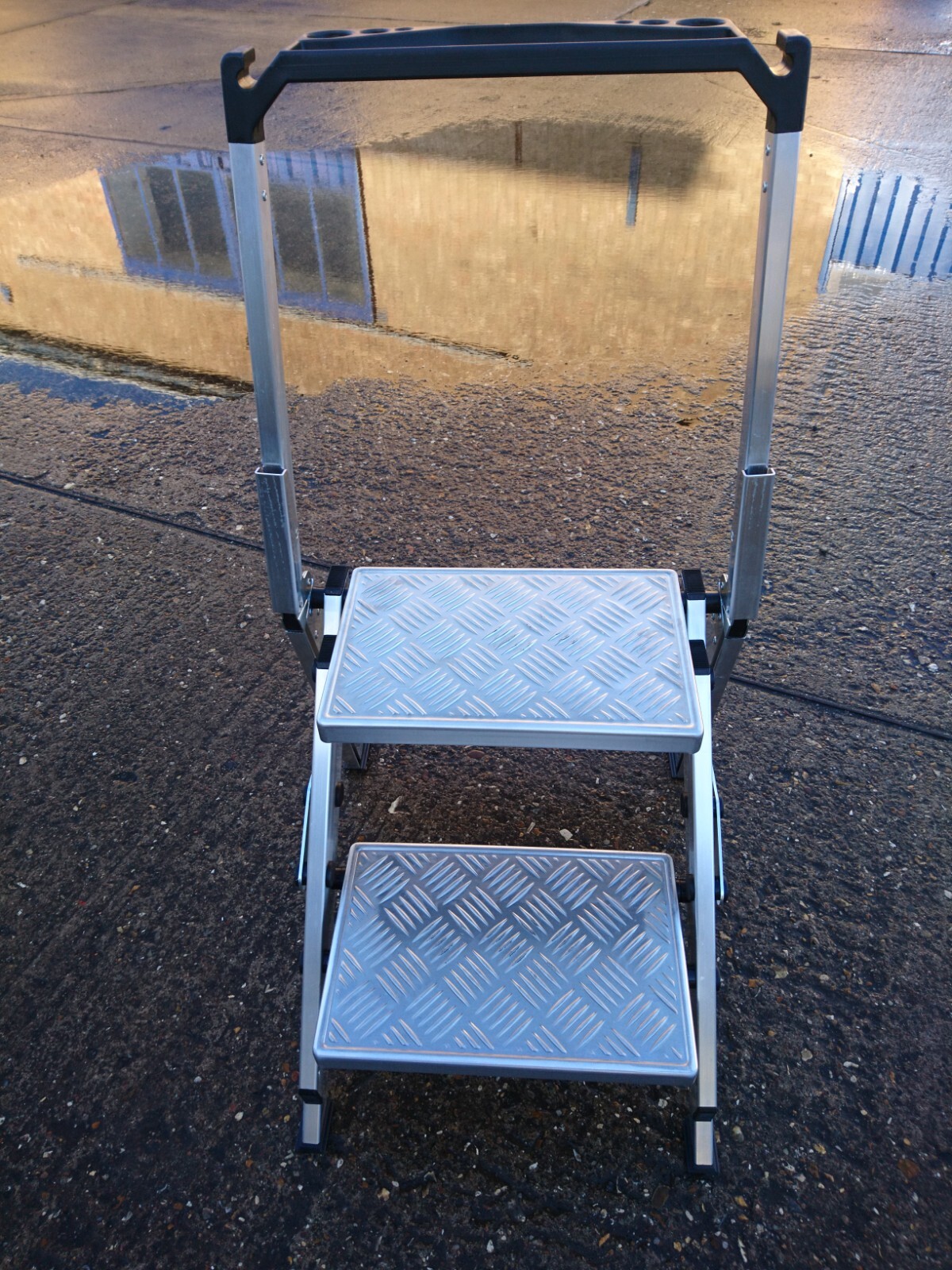 Little Jumbo. Folding Step Ladder. 2 Step. Made in Germany. New. Good Quality
